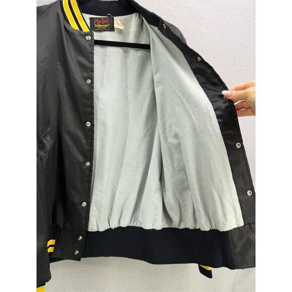 Vtg 442 Tactical Fighter Wing Sq Jacket Men’s Satin Pla-Jac Richards Gebaur Air - Picture 4 of 10